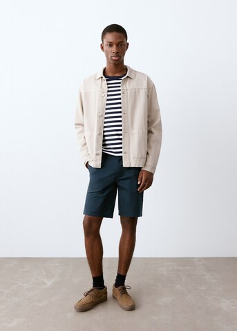 MANGO TEEN Regular Pants 'Wangn' in Blue