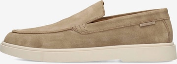 PS Poelman Mocassins 'Mason' in Beige: voorkant