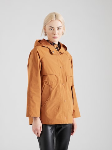 ONLY Between-seasons parka 'BLUE' in Brown: front