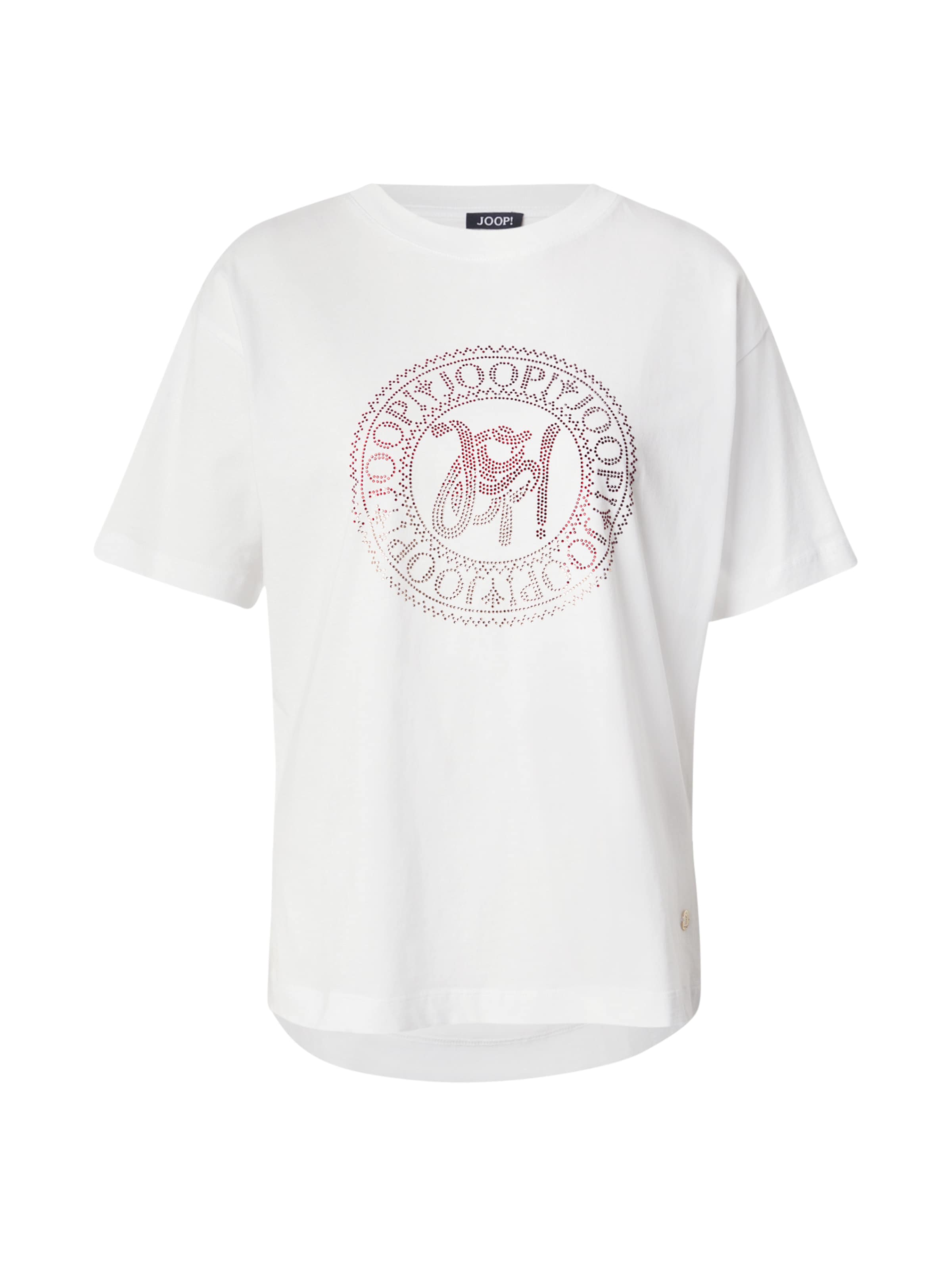 JOOP! T-shirt 'Teggi' i vit: framsida