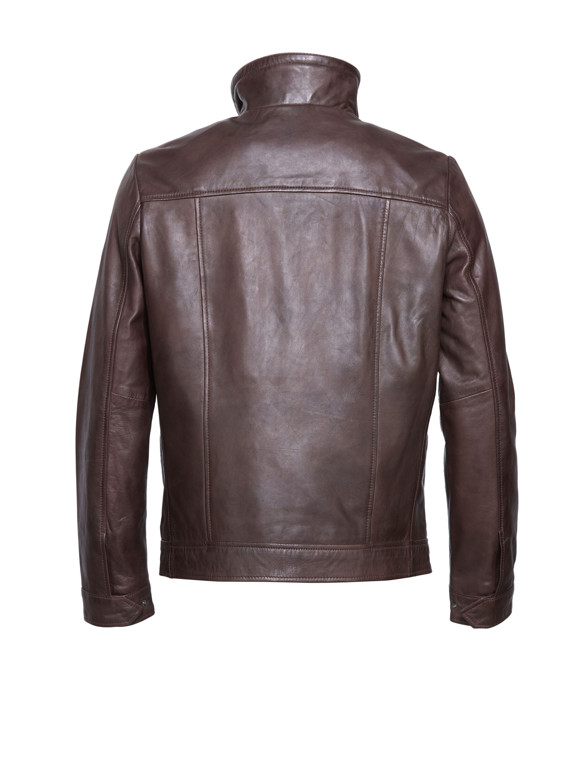 bugatti Lederjacke 'BUMatti' in Braun