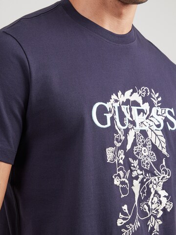 GUESS Футболка в Синий