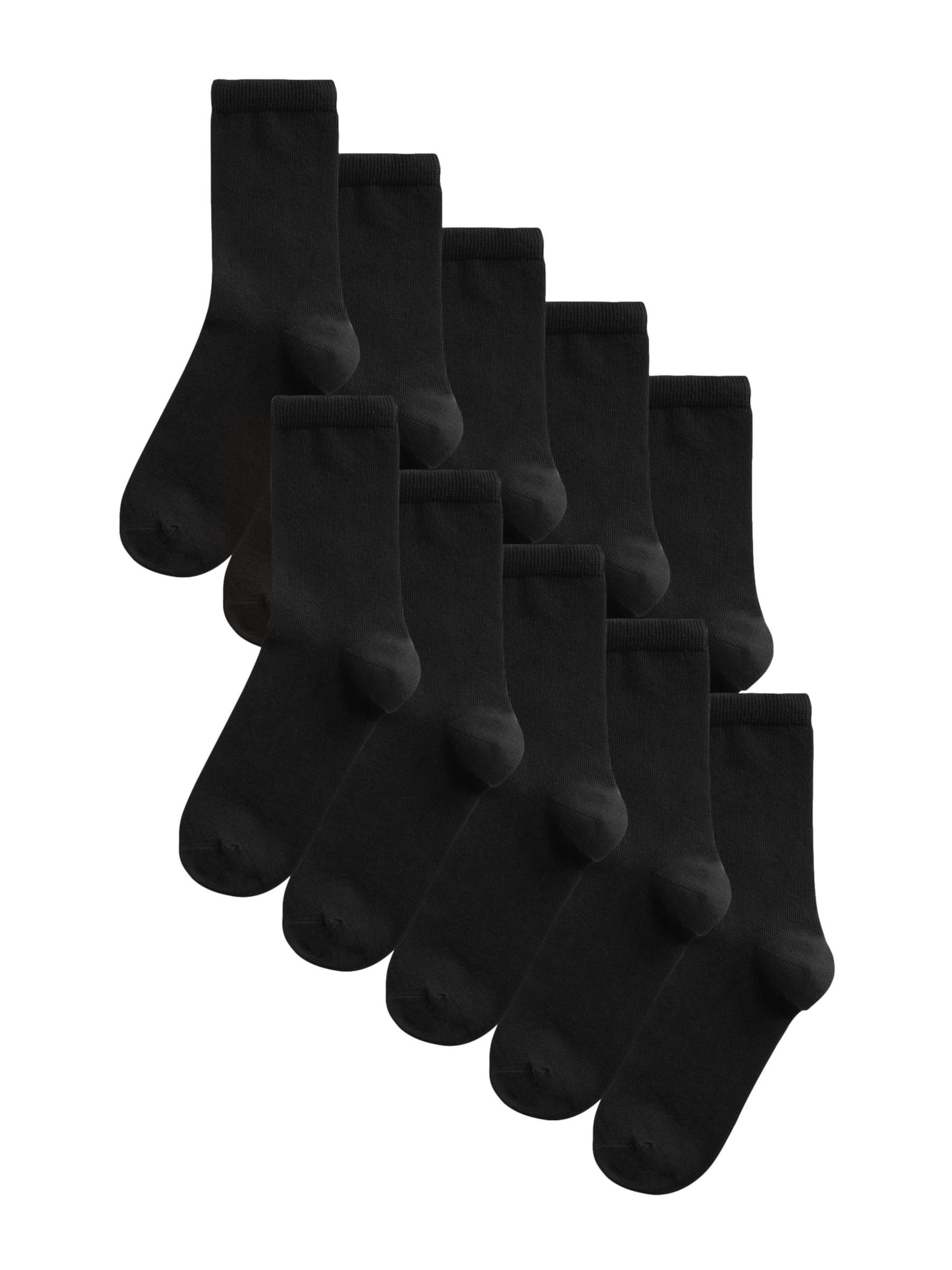 Chaussettes Next en noir : devant