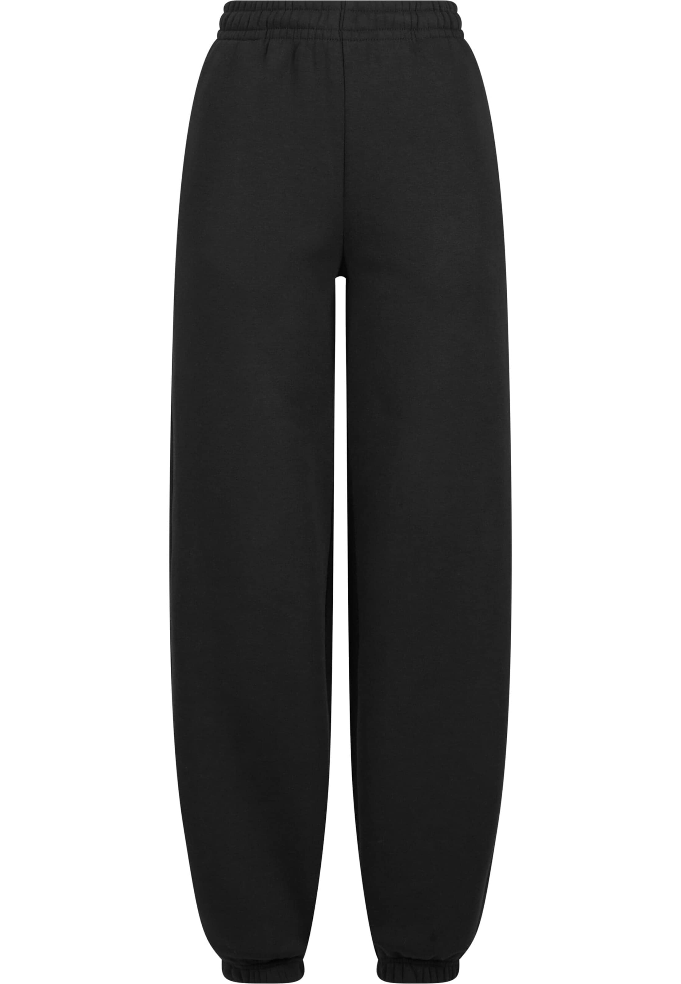 Urban Classics Tapered Παντελόνι σε μαύρο: μπροστά