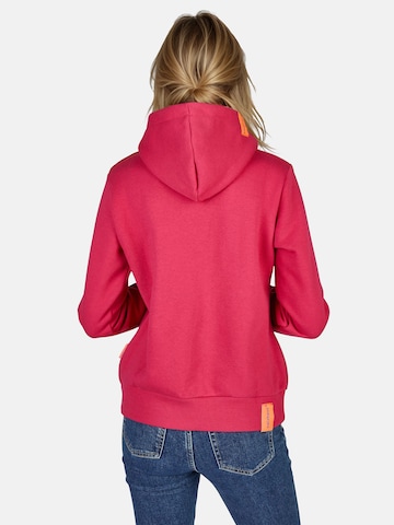 salzhaut Sweatshirt 'Visit' in Pink