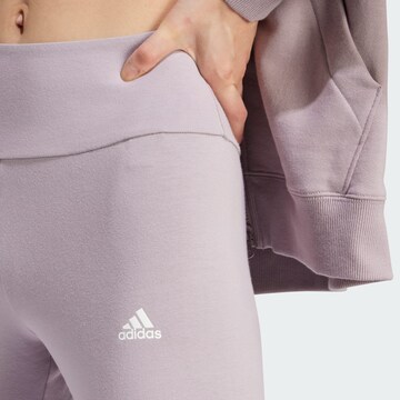 ADIDAS SPORTSWEAR Skinny Παντελόνι φόρμας σε λιλά