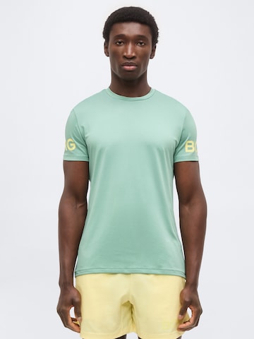 T-Shirt fonctionnel BJÖRN BORG en vert : devant