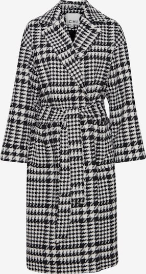 ICHI Between-seasons coat 'JANNET' in Black / White, Item view