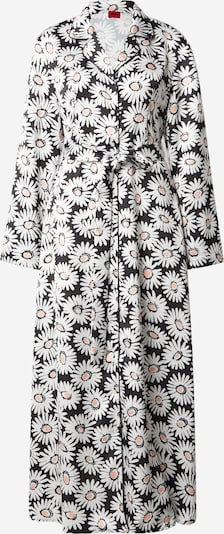 HUGO Mekko 'Kasmeri-1' värissä persikka / musta / valkoinen, Tuotenäkymä