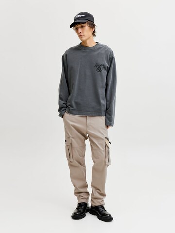 JACK & JONES Loosefit Cargobukser 'JPSTKane' i beige