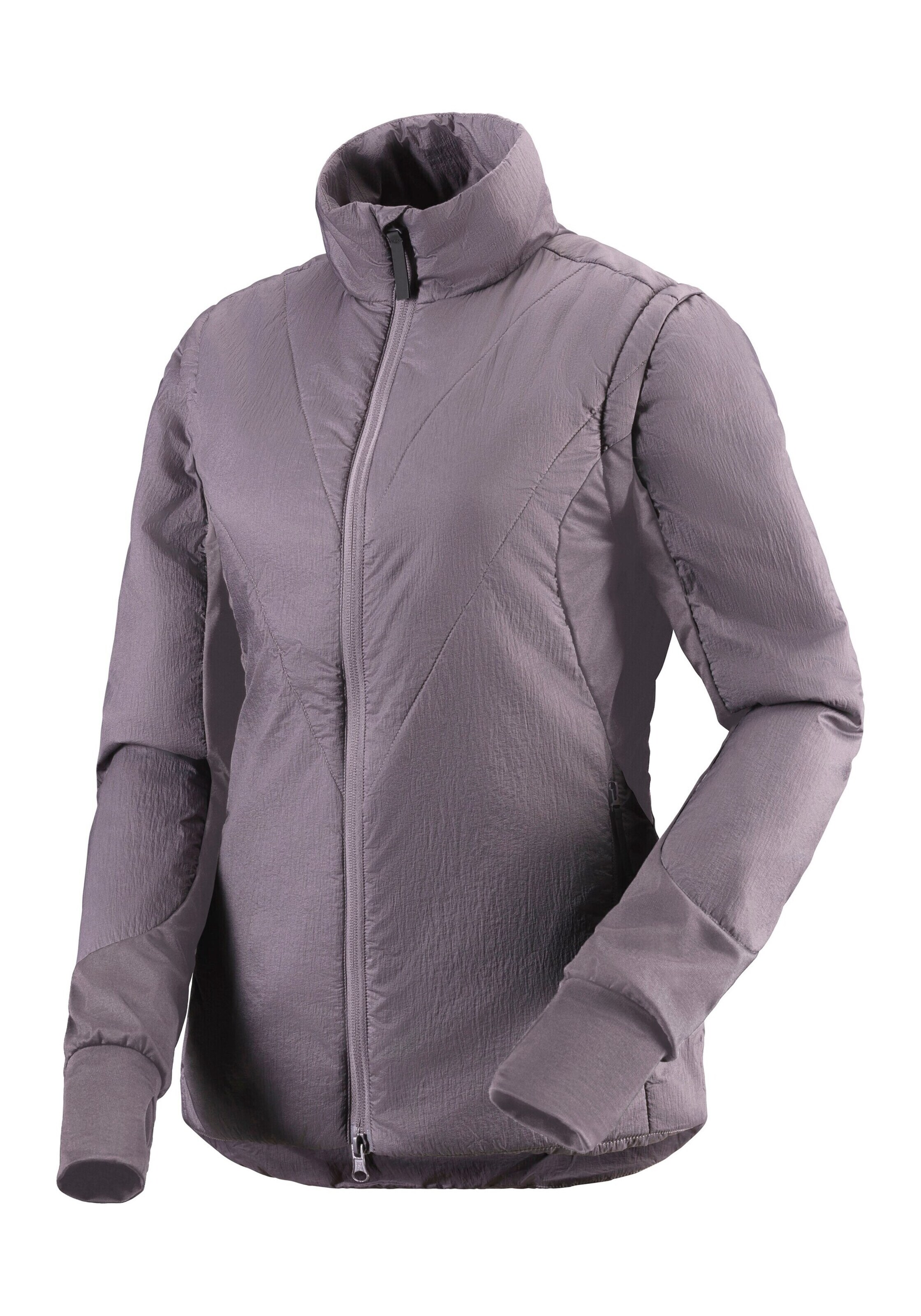 VIVANCE Between-Season Jacket in Purple: front