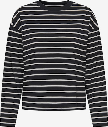 ONLY Shirt 'HAPPY' in Zwart: voorkant
