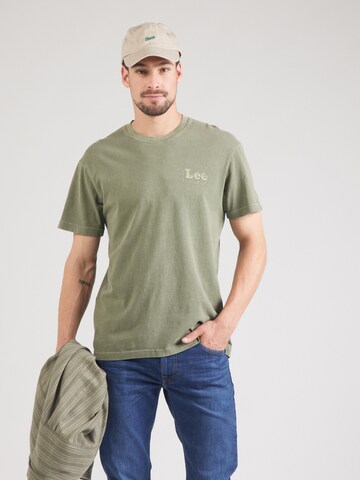 Lee T-Shirt in Grün: Vorderseite