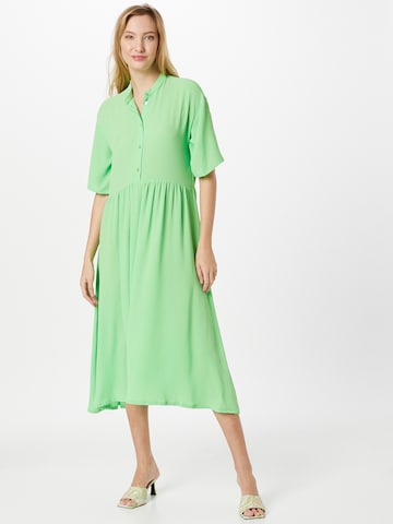 Monki Shirt Dress 'Astrid' in Green: front