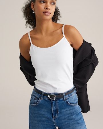 Haut WE Fashion en blanc