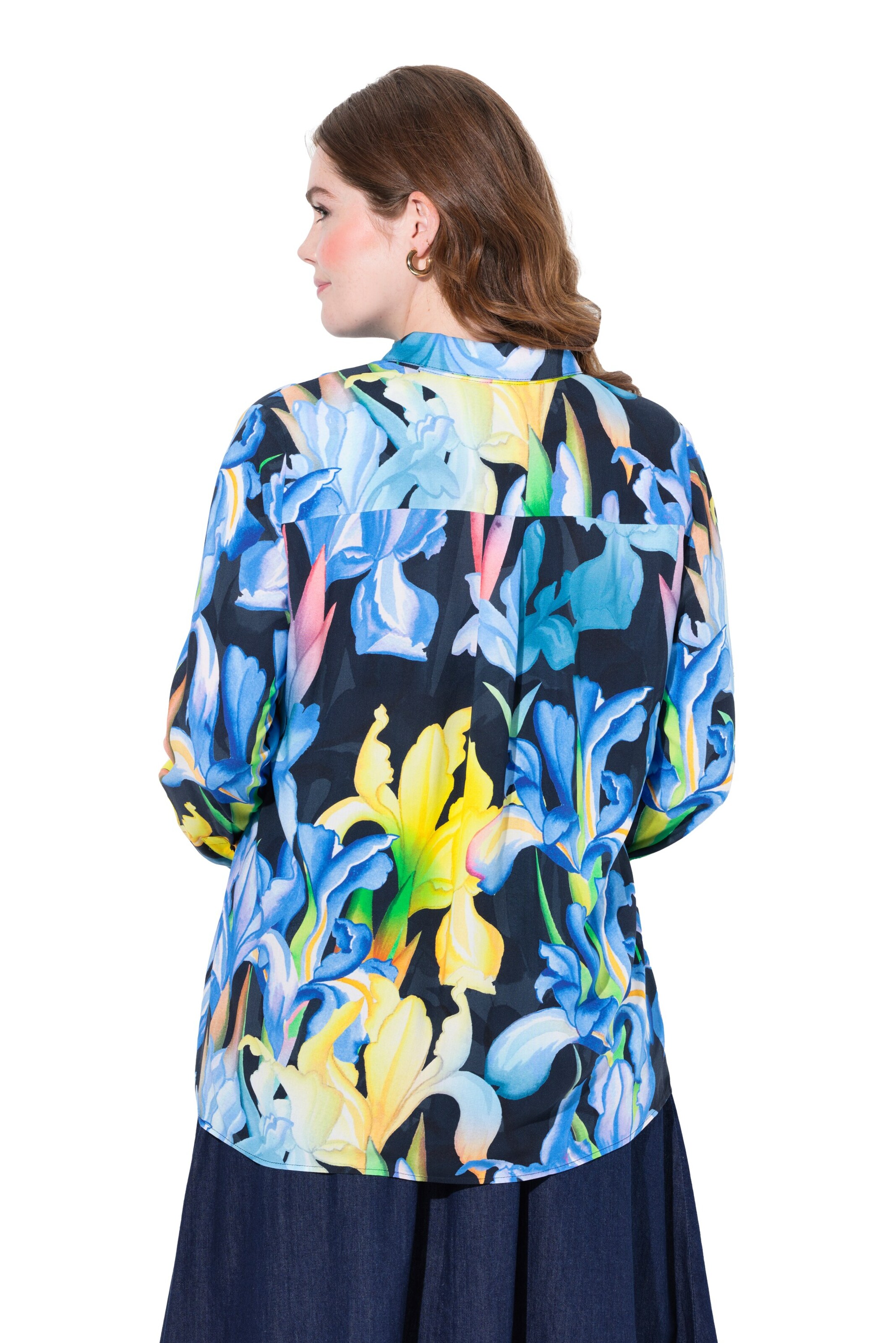 Ulla Popken Bluse in Blau