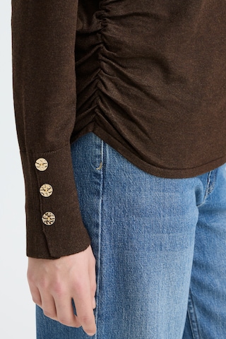 Pull-over 'PZSara' Pulz en marron