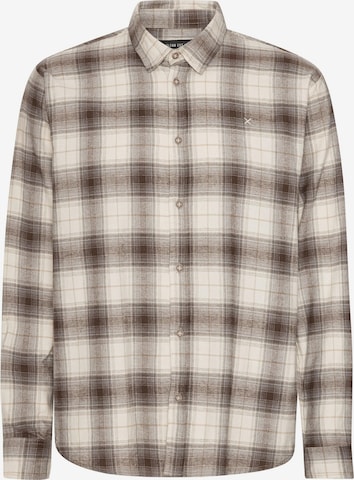 Clean Cut Copenhagen Regular Fit Hemd 'Dylan' in Braun: Vorderseite