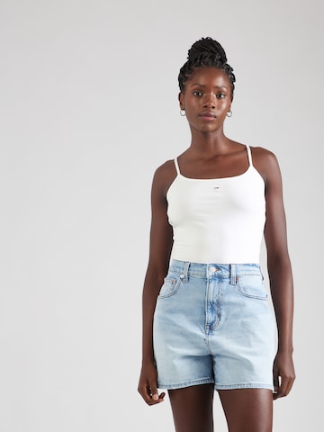 Tommy Jeans Top 'ESSENTIAL' | roza barva: sprednja stran