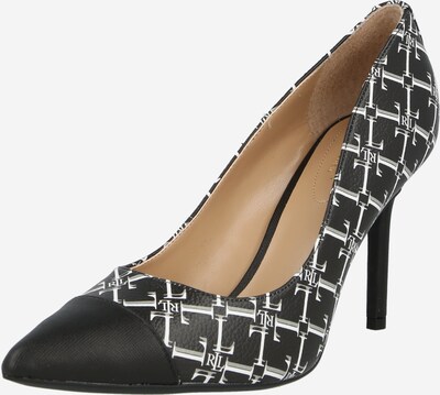 Lauren Ralph Lauren Pumps in schwarz / weiß, Produktansicht