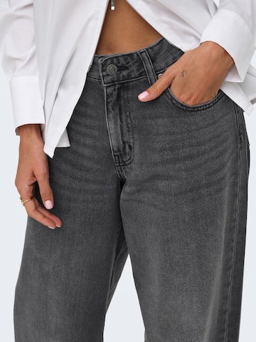 ONLY Wide leg Τζιν 'ONLGIORGIA' σε μαύρο