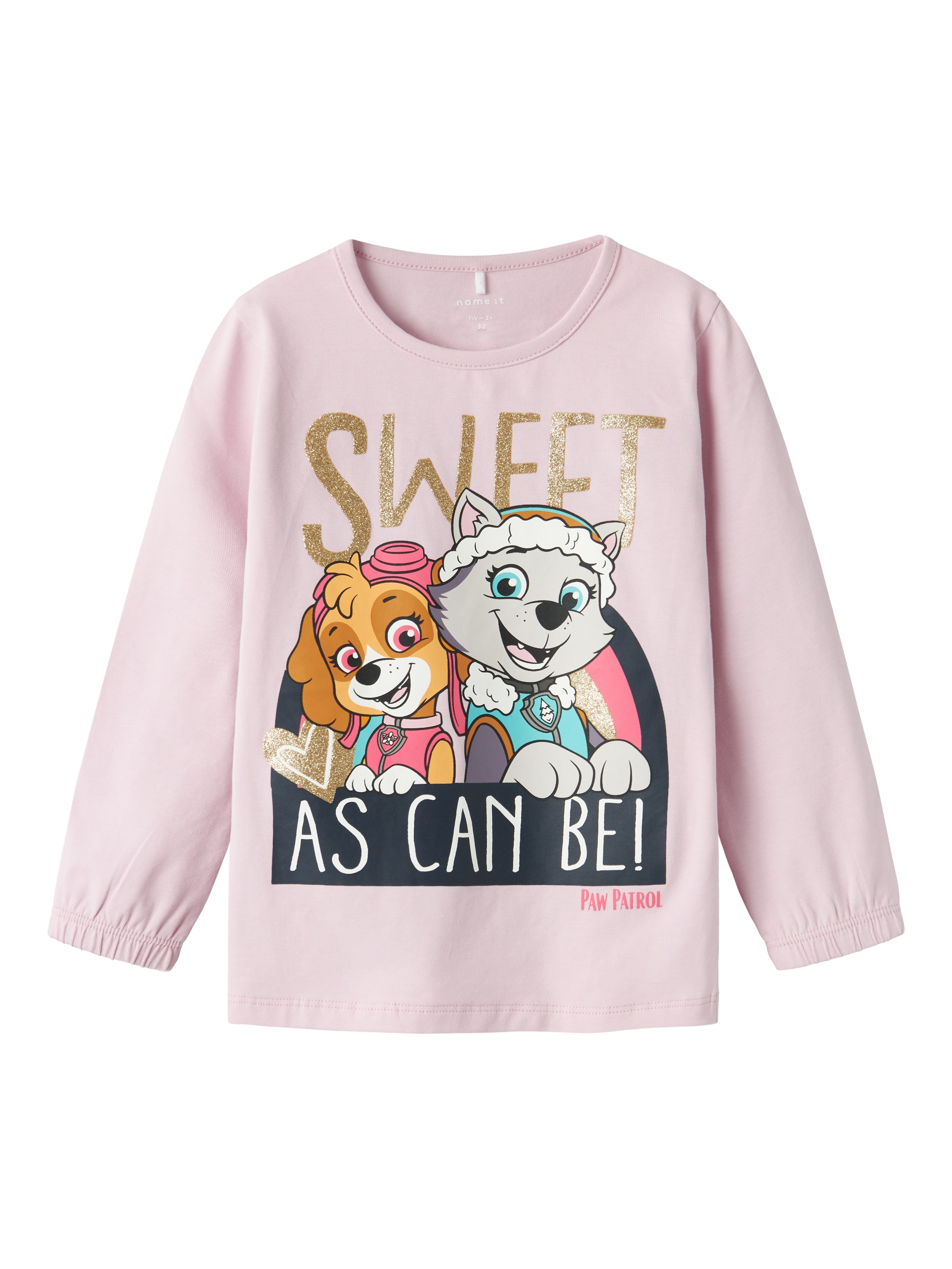NAME IT - Camiseta 'NMFDys Pawpatrol' en lila: frente
