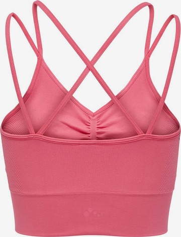 Bustino Reggiseno sportivo 'Frion' di ONLY PLAY in rosa