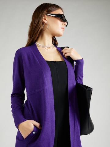 Cardigan Wallis en violet