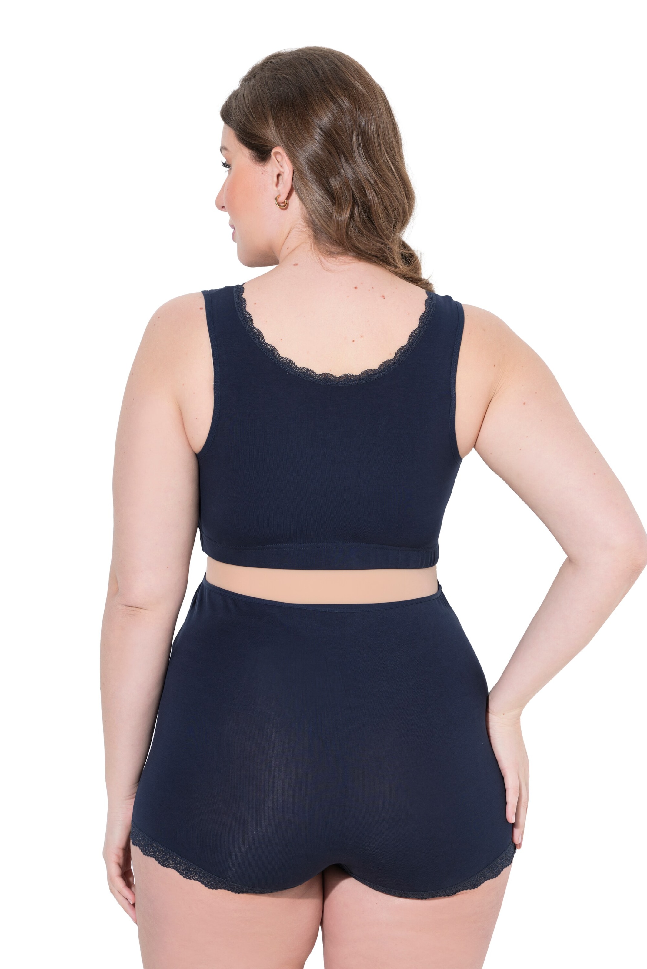 Ulla Popken Bustier BH in Blau