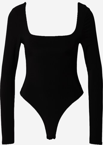 Misspap T-shirtbody i svart: framsida