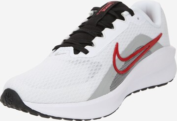 NIKE Loopschoen 'DOWNSHIFTER 13' in Wit: voorkant