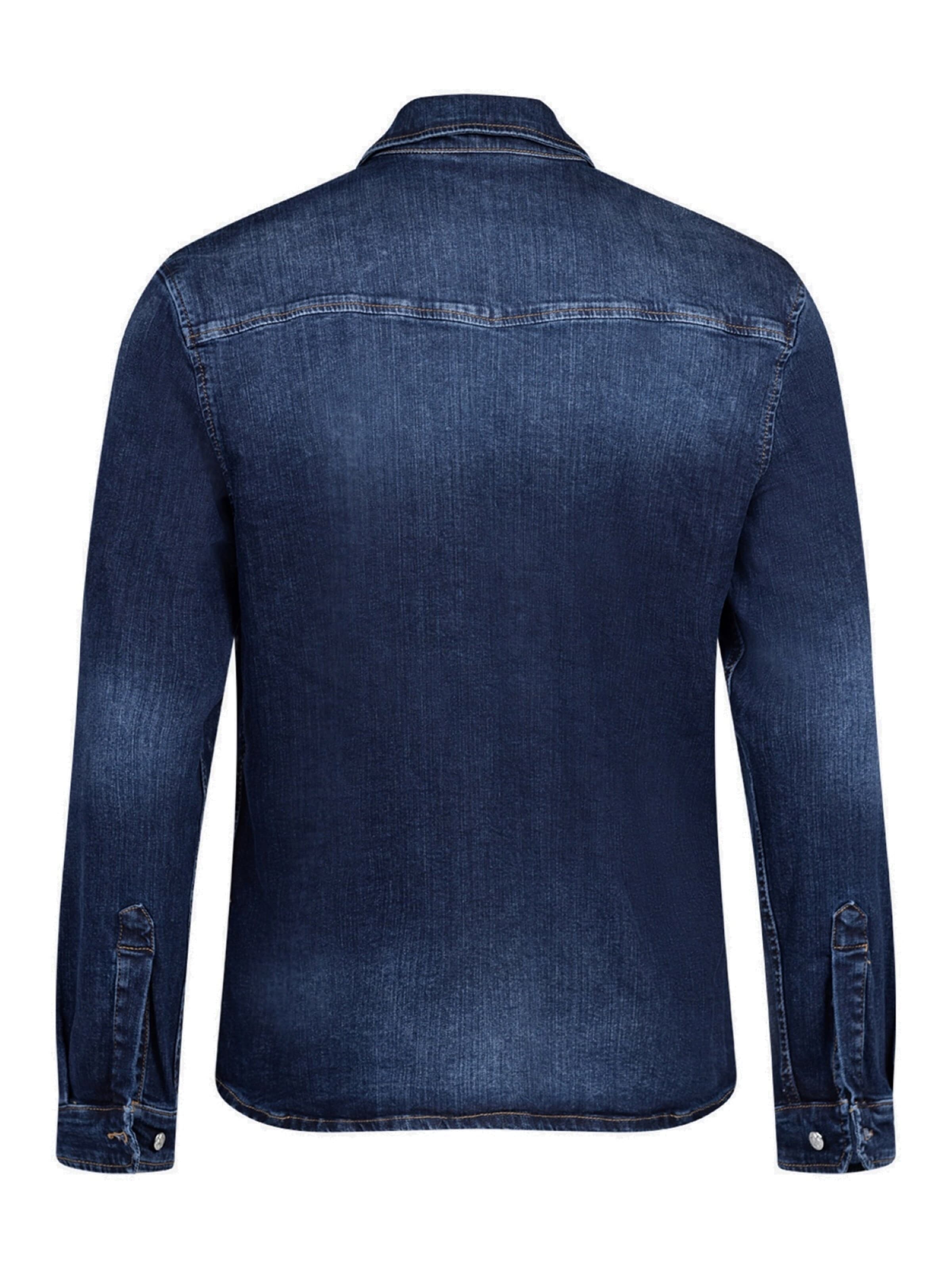 YVZ Denim Between-Season Jacket 'Virgo' in Blue