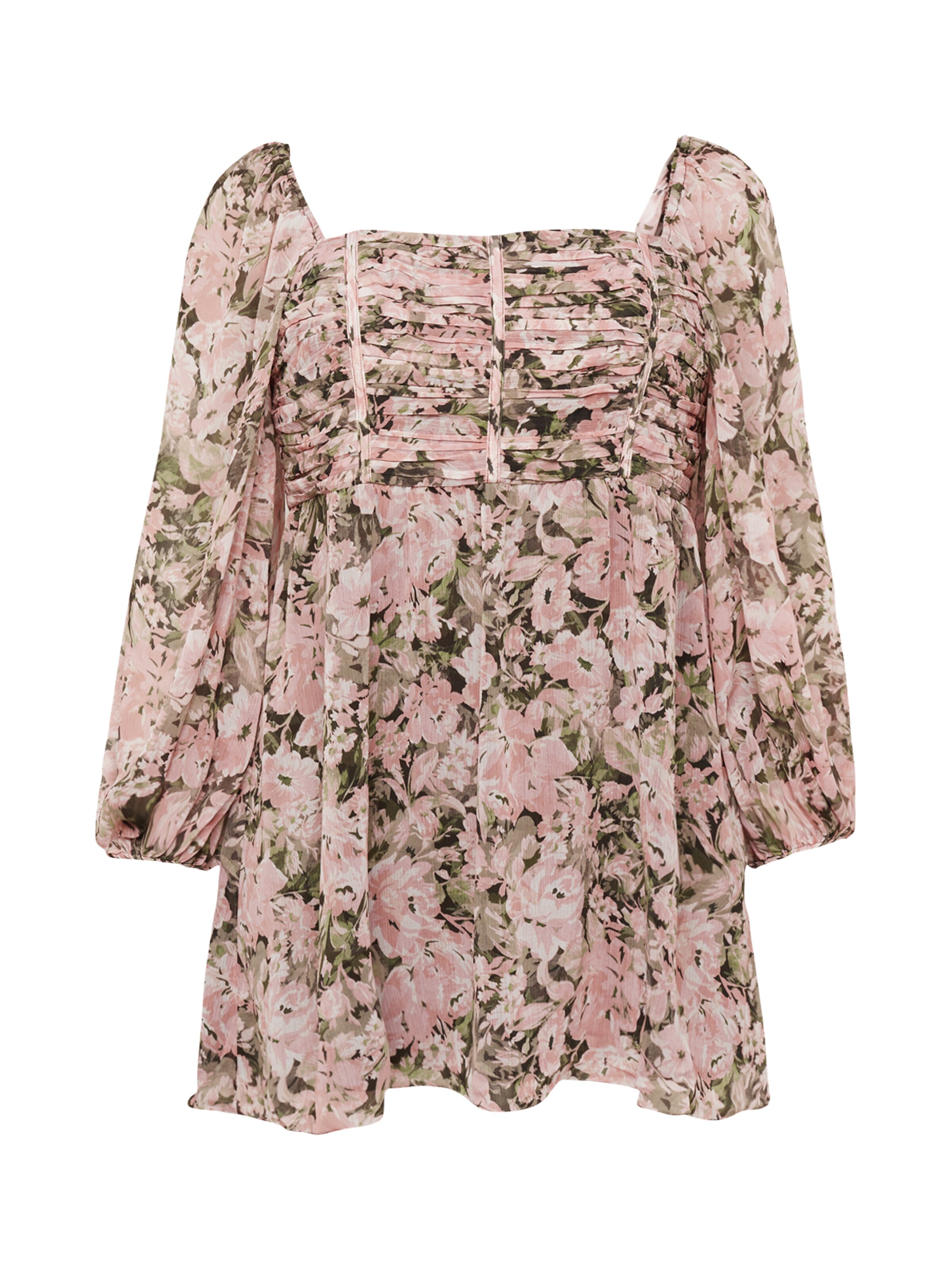 Forever New Curve Obleka 'Romana' | roza barva: sprednja stran