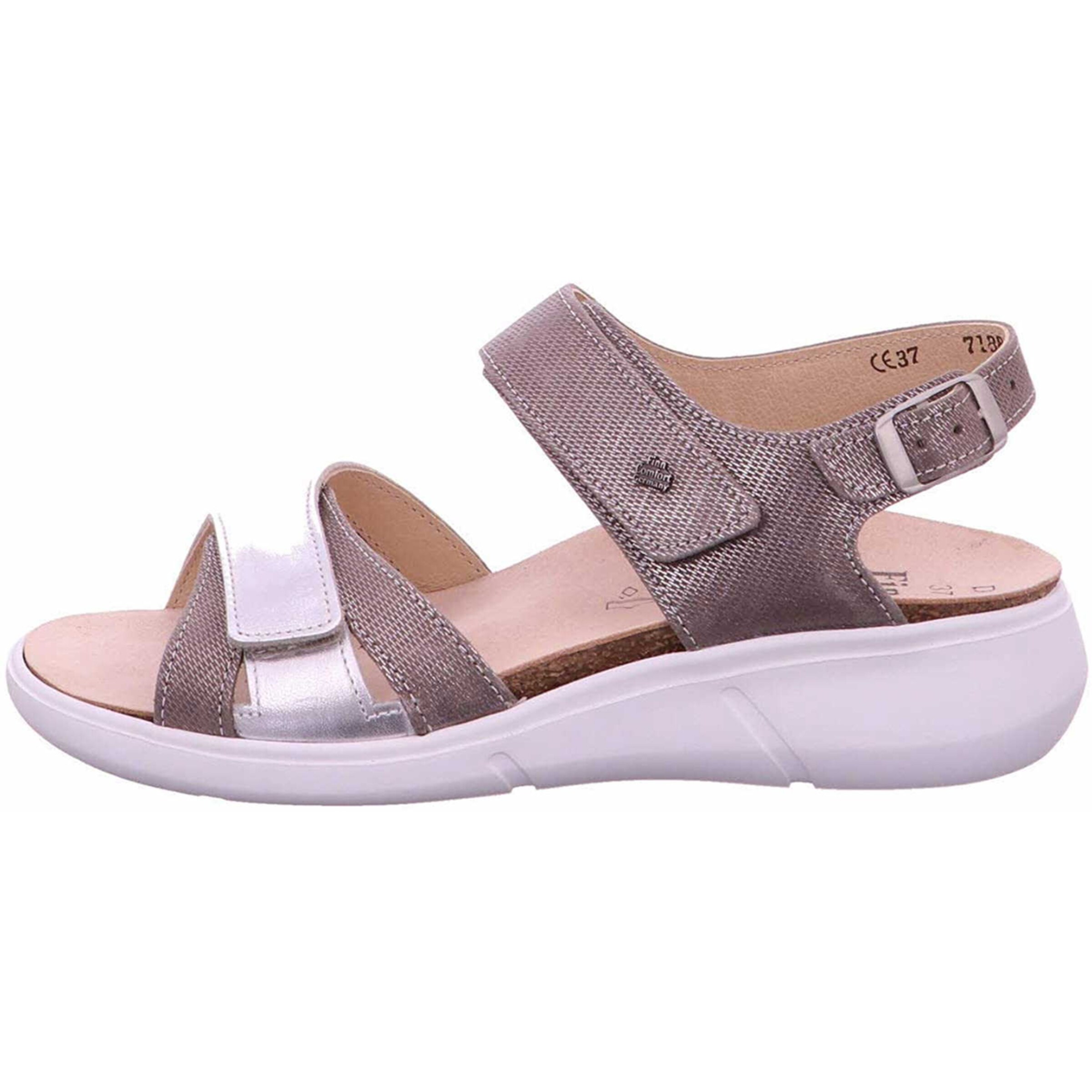Finn Comfort Sandal 'Nadi' in Brown
