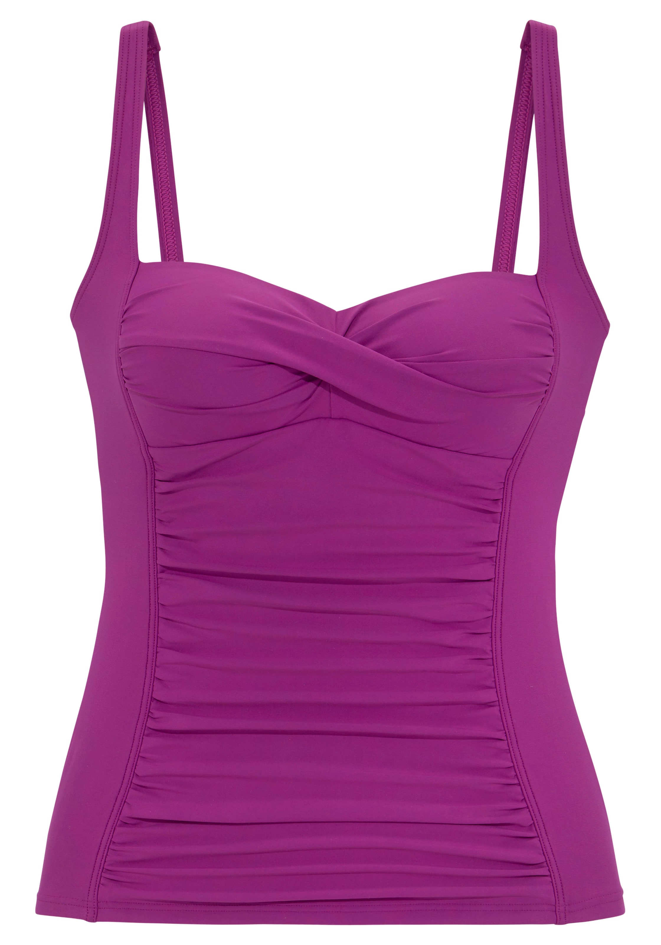 Balconnet Haut de tankini LASCANA en violet : devant