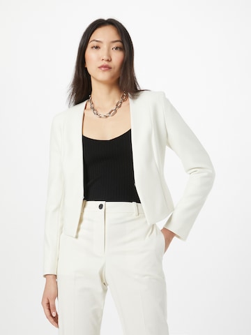 Blazer 'Jamaisa' di BOSS Black in bianco: frontale