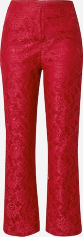 regular Pantaloni di Wallis in rosso: frontale