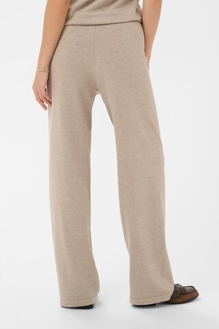 SAINT TROPEZ Regular Trousers 'MilaSZ' in Beige