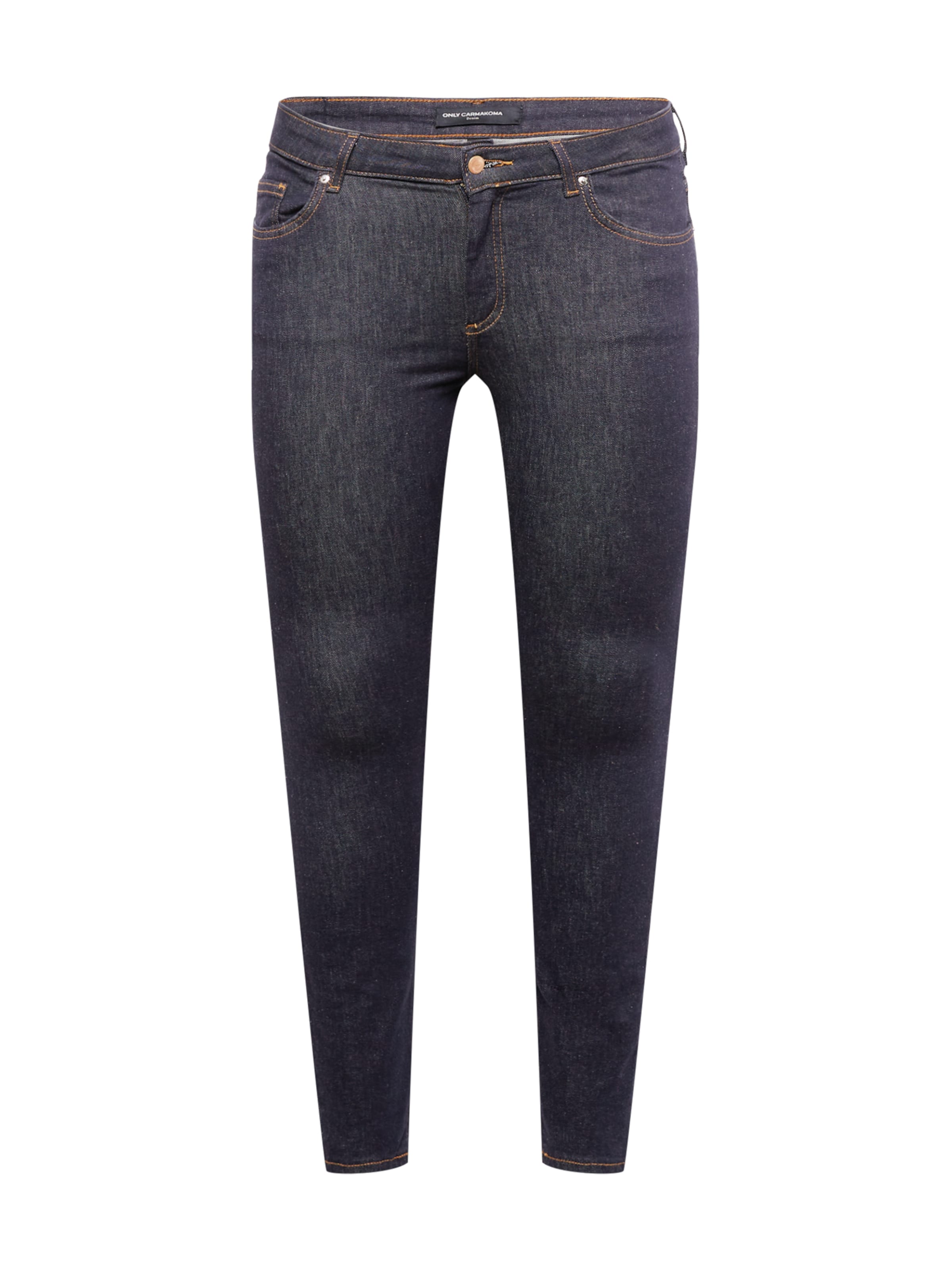 ONLY Carmakoma Skinny Jeansy 'Willy' w kolorze niebieski: przód