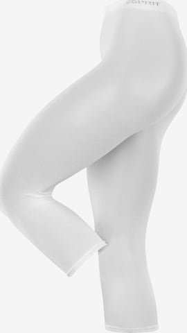 ESPRIT Leggings 'Cotton Capri' in Weiß: Vorderseite