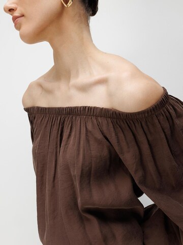 MixRay - Blusa em castanho