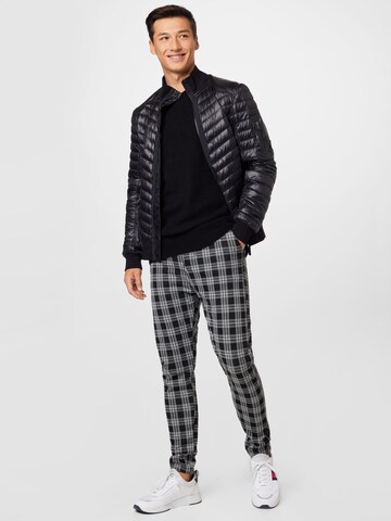 Denim Project Tapered Trousers 'Ponte Roma' in Grey