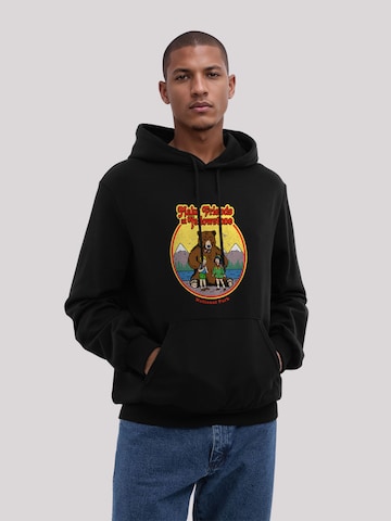 Sweat-shirt F4NT4STIC en noir : devant