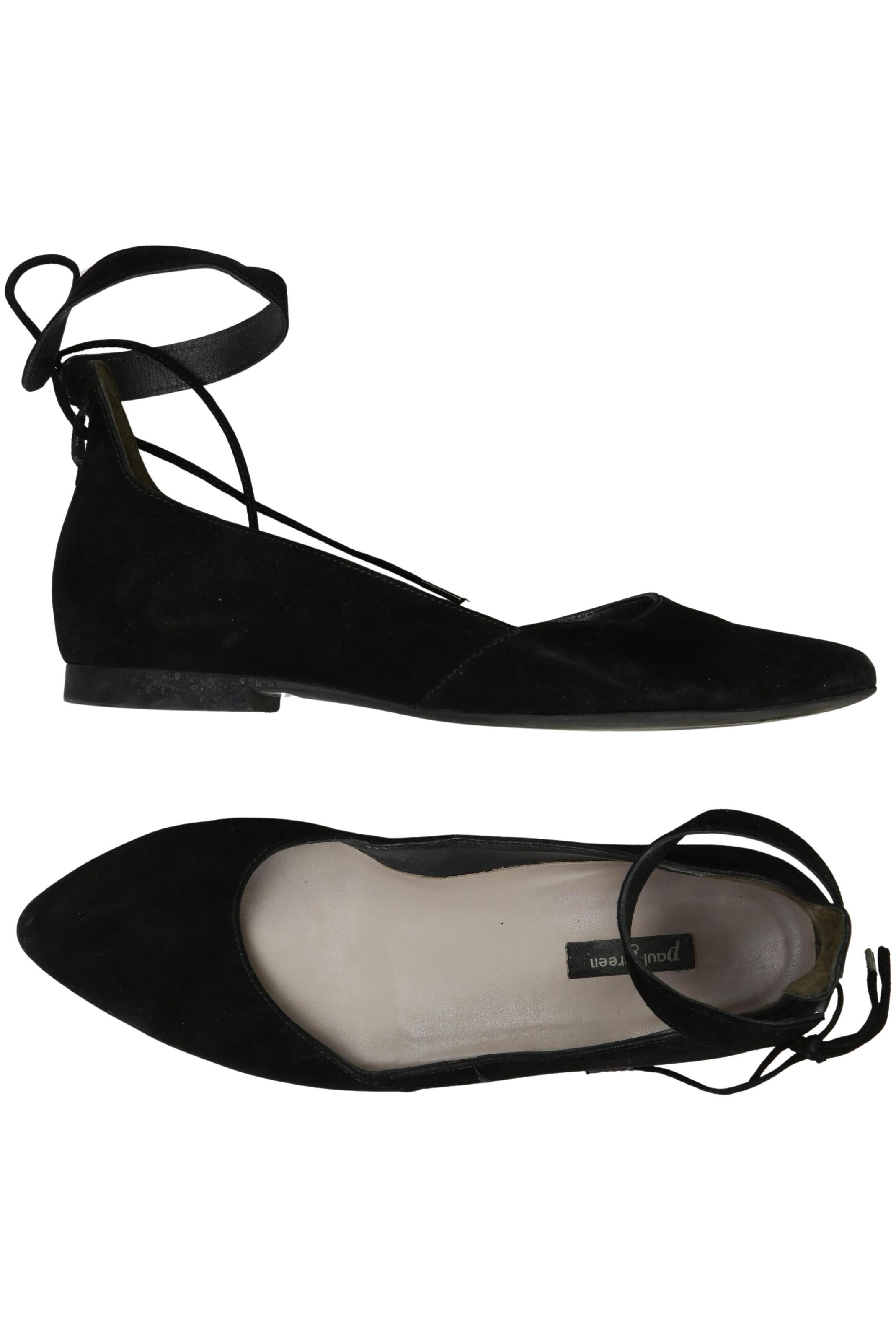 Paul Green Flats & Loafers in 38 in Black: front