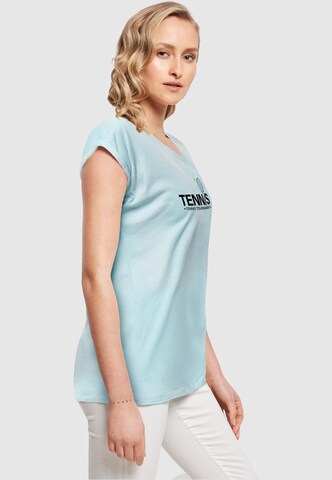 Merchcode Shirt 'Tennis Racket' in Blue