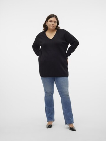 Vero Moda Curve Свитер 'VMCGold' в Черный