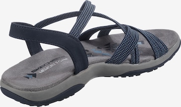 Sandales à lanières SKECHERS en bleu