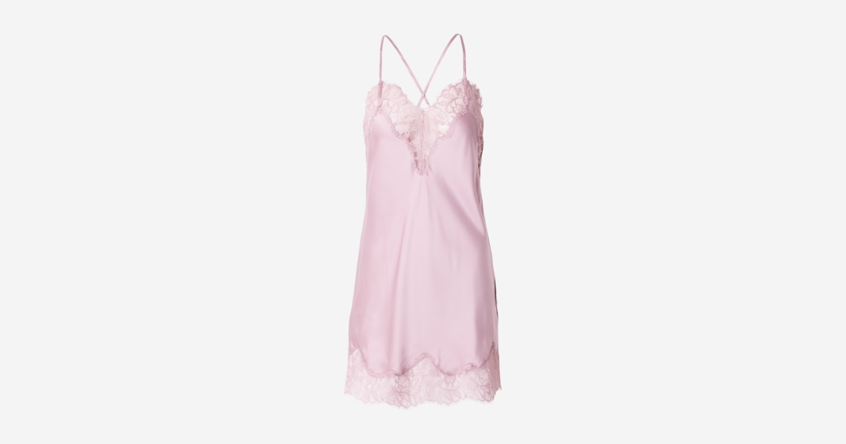Hunkemöller Negligée 'Valerie' in Pflaume | ABOUT YOU