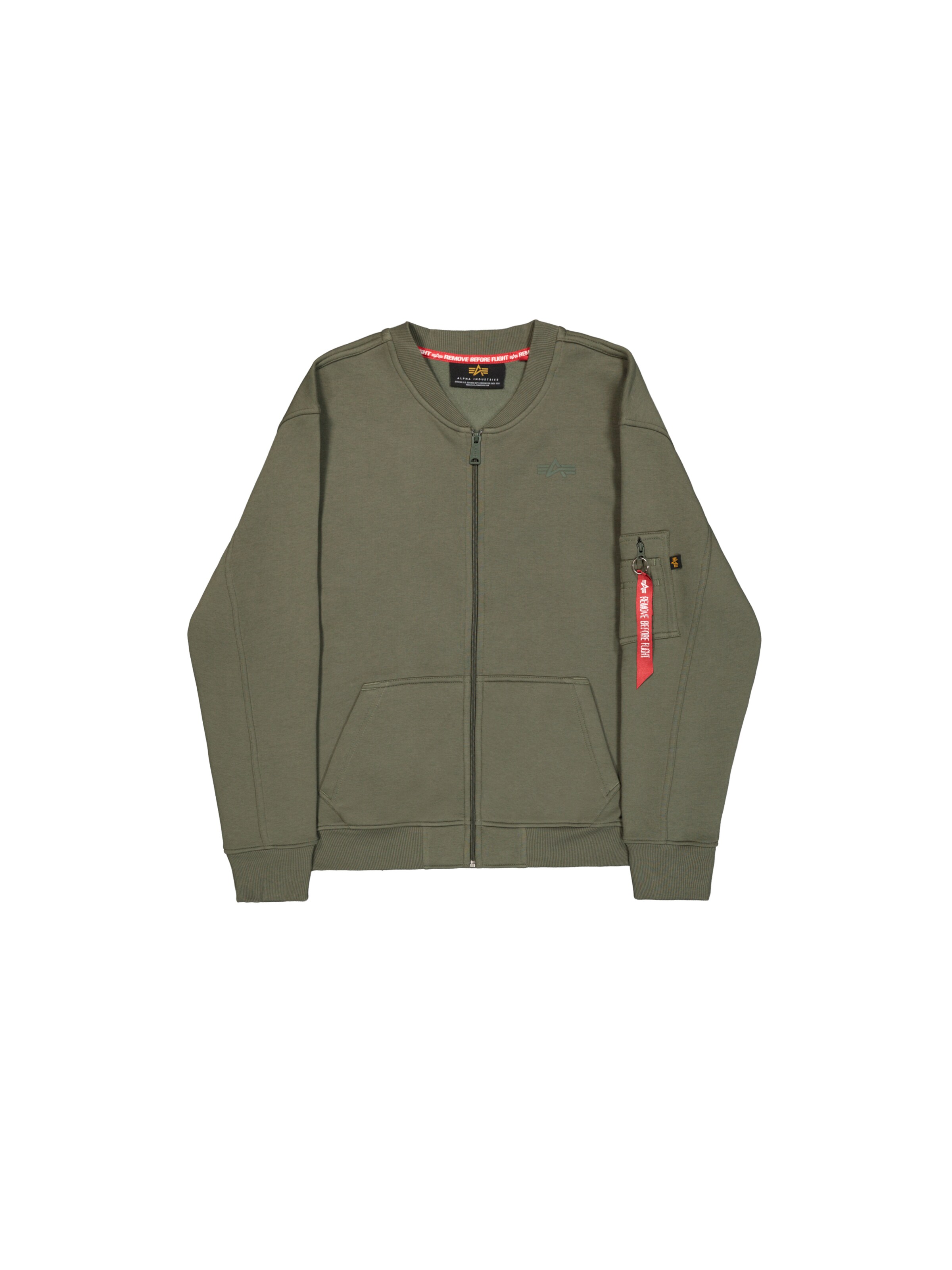 ALPHA INDUSTRIES Between-Season Jacket in Green: front