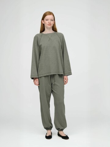 Regular Pantalon ' zen ' moshi moshi mind en vert : devant
